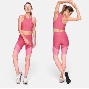 Outdoor Voices Flamingo Rose Clay 7/8 Springs Legging‎ XS NWT